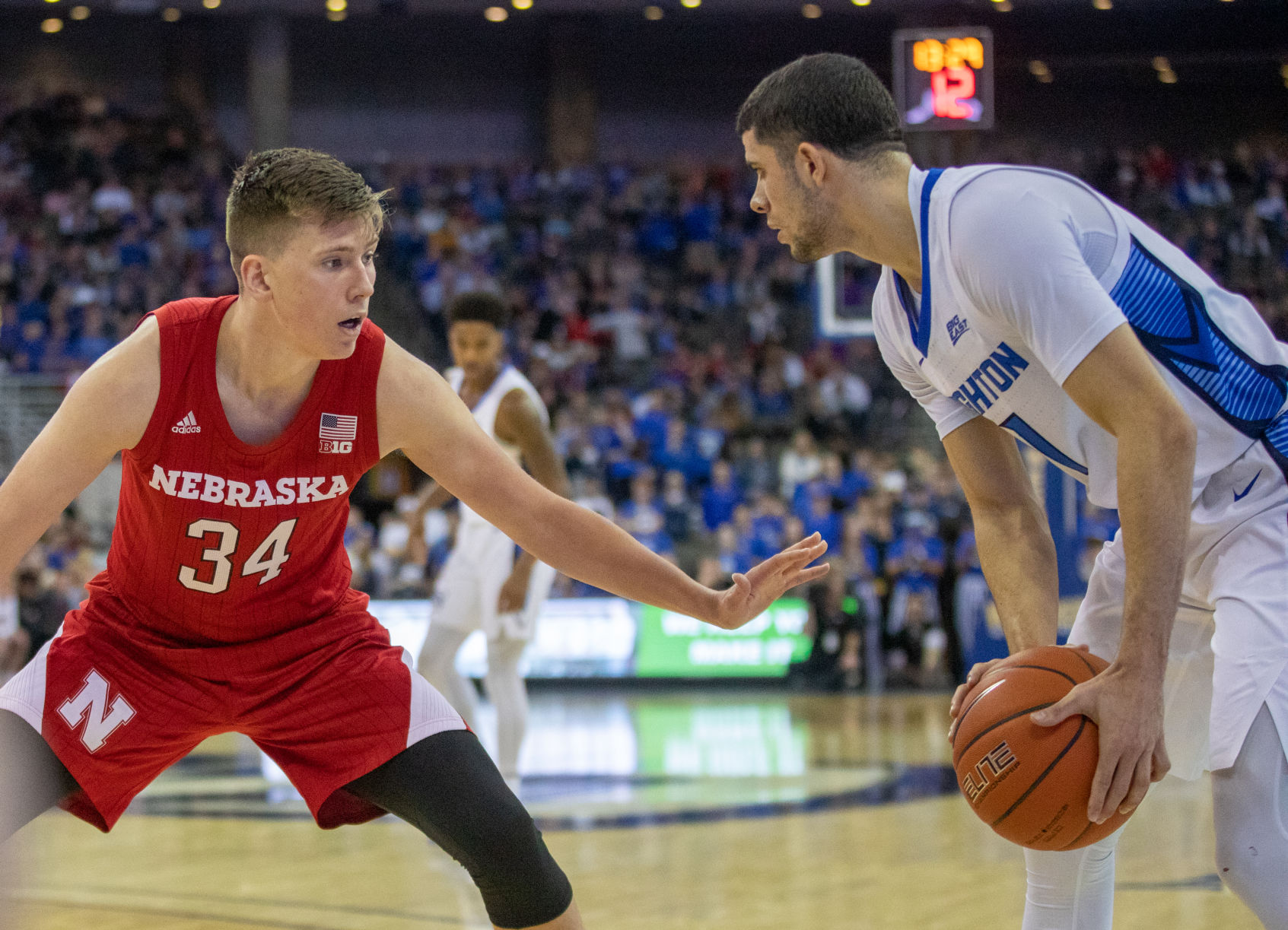 Nebraska Basketball vs. Creighton Photo No. 9